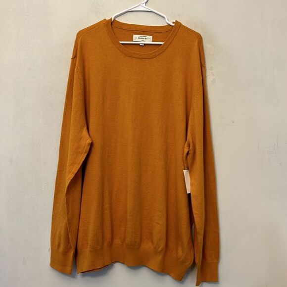Hawker Rye honey cotton cashmere long sleeve sweater  Size XXL New - Picture 2 of 9